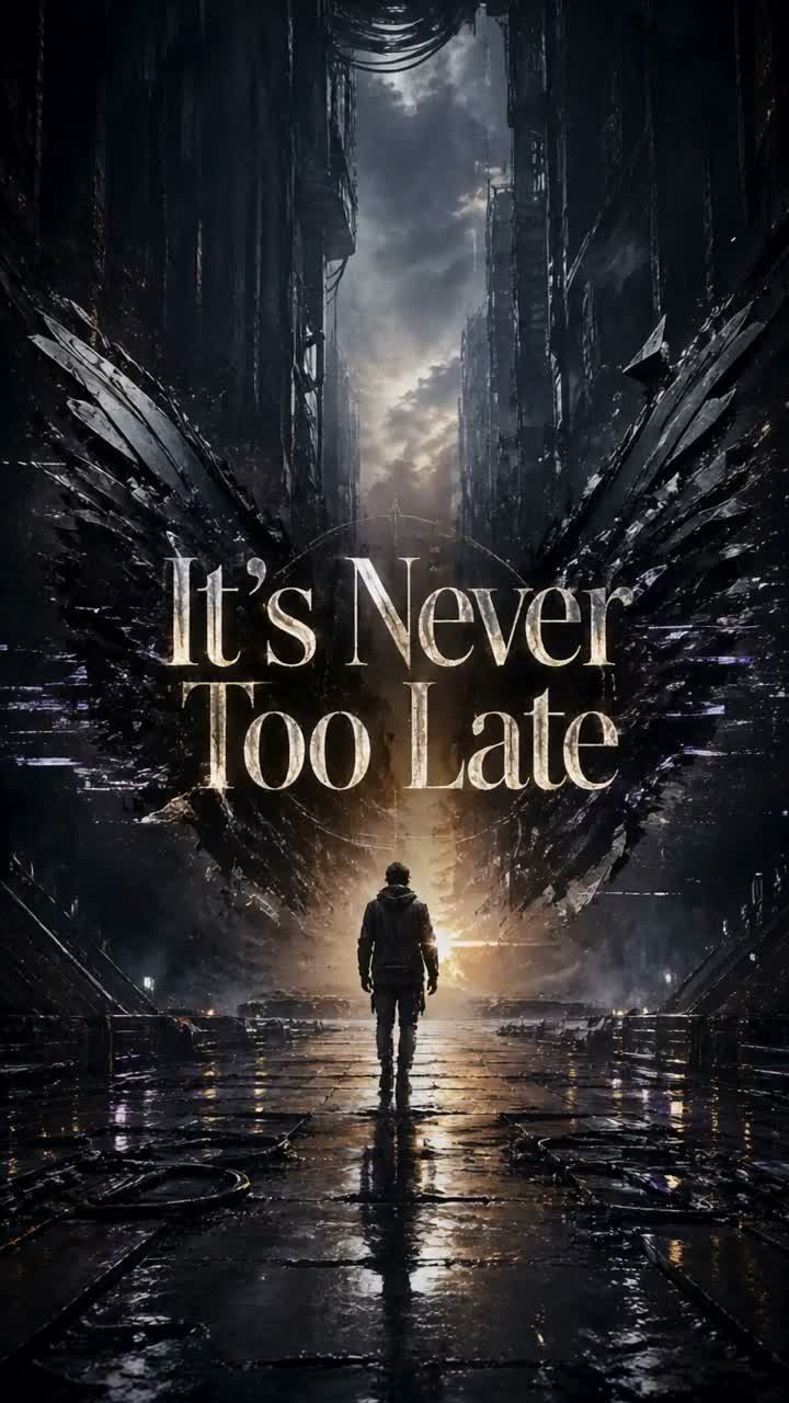 It’s Never Too Late artwork