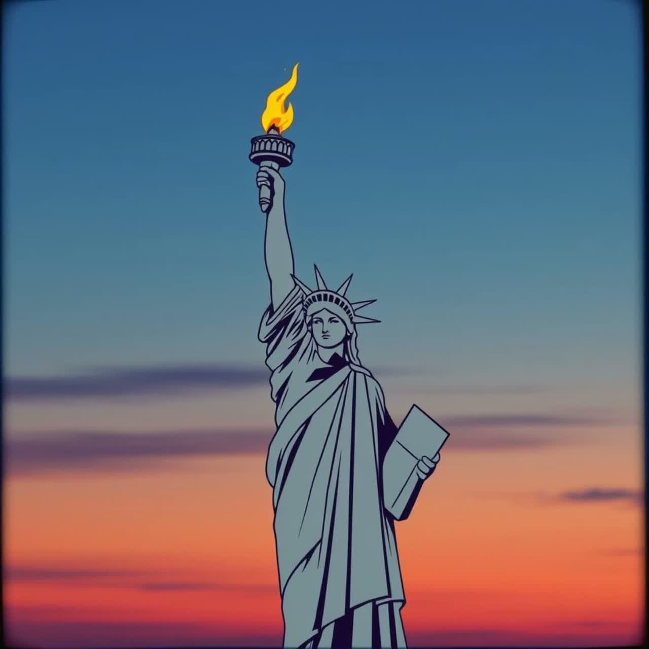 Lady Liberty (never lose sight) artwork
