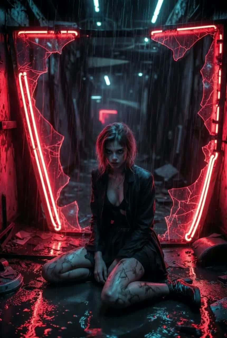 Black Neon Exit artwork