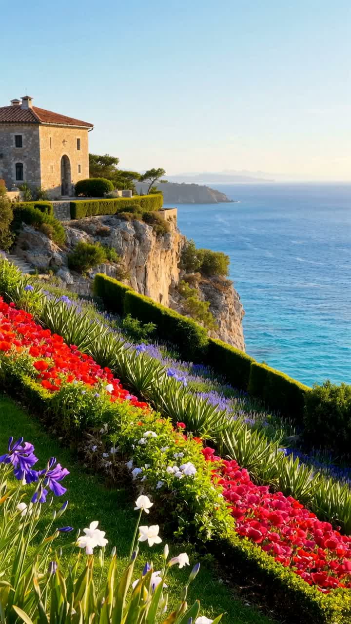 Maison sur la falaise artwork