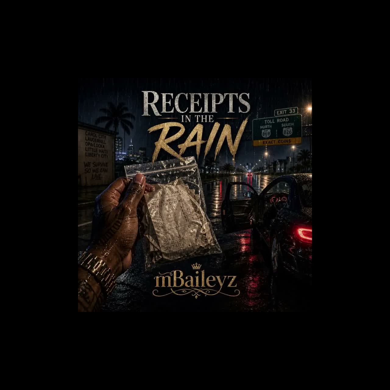 Receipts in the Rain artwork