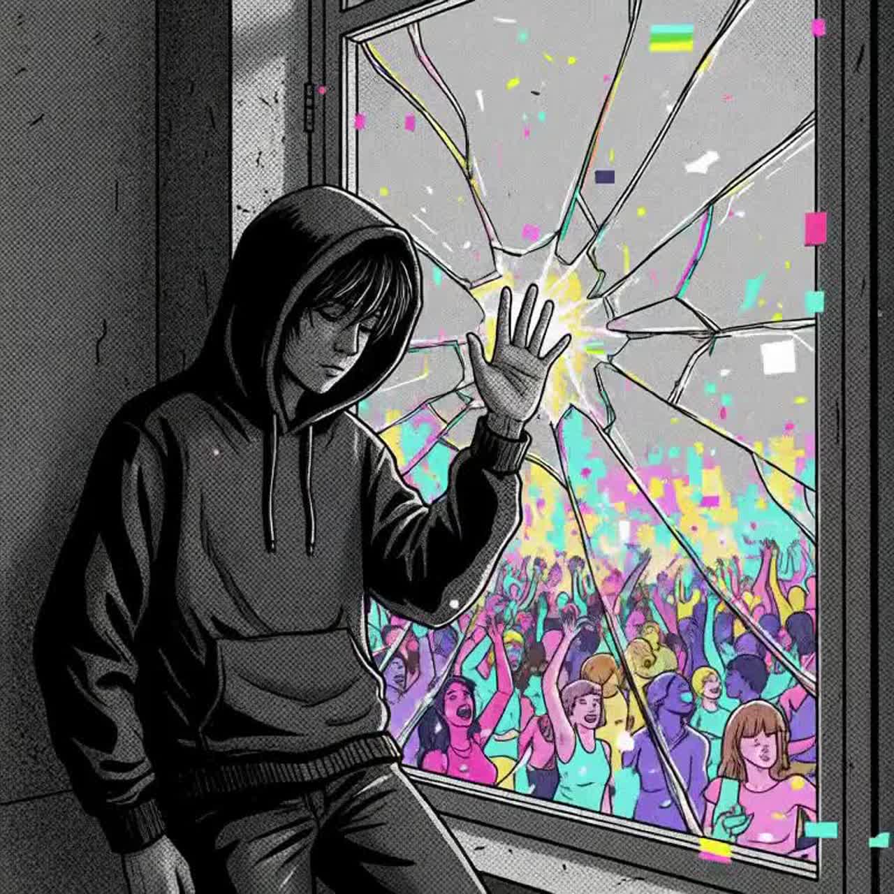 Static Glass artwork