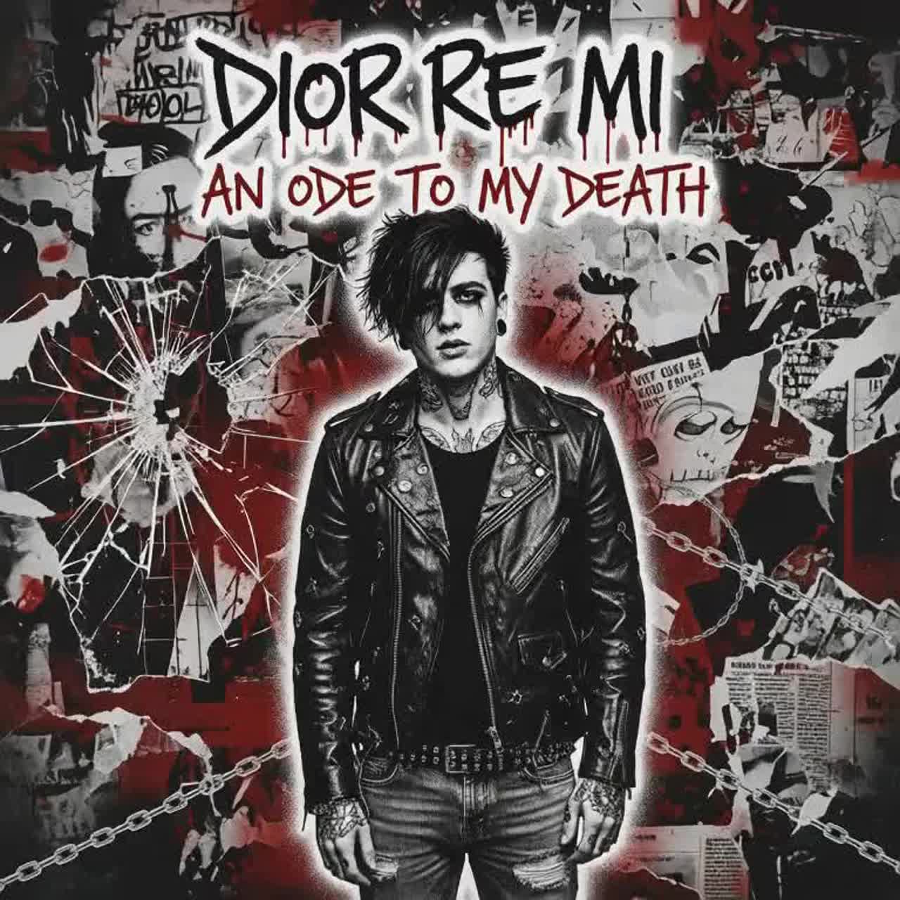 an ode to my death artwork