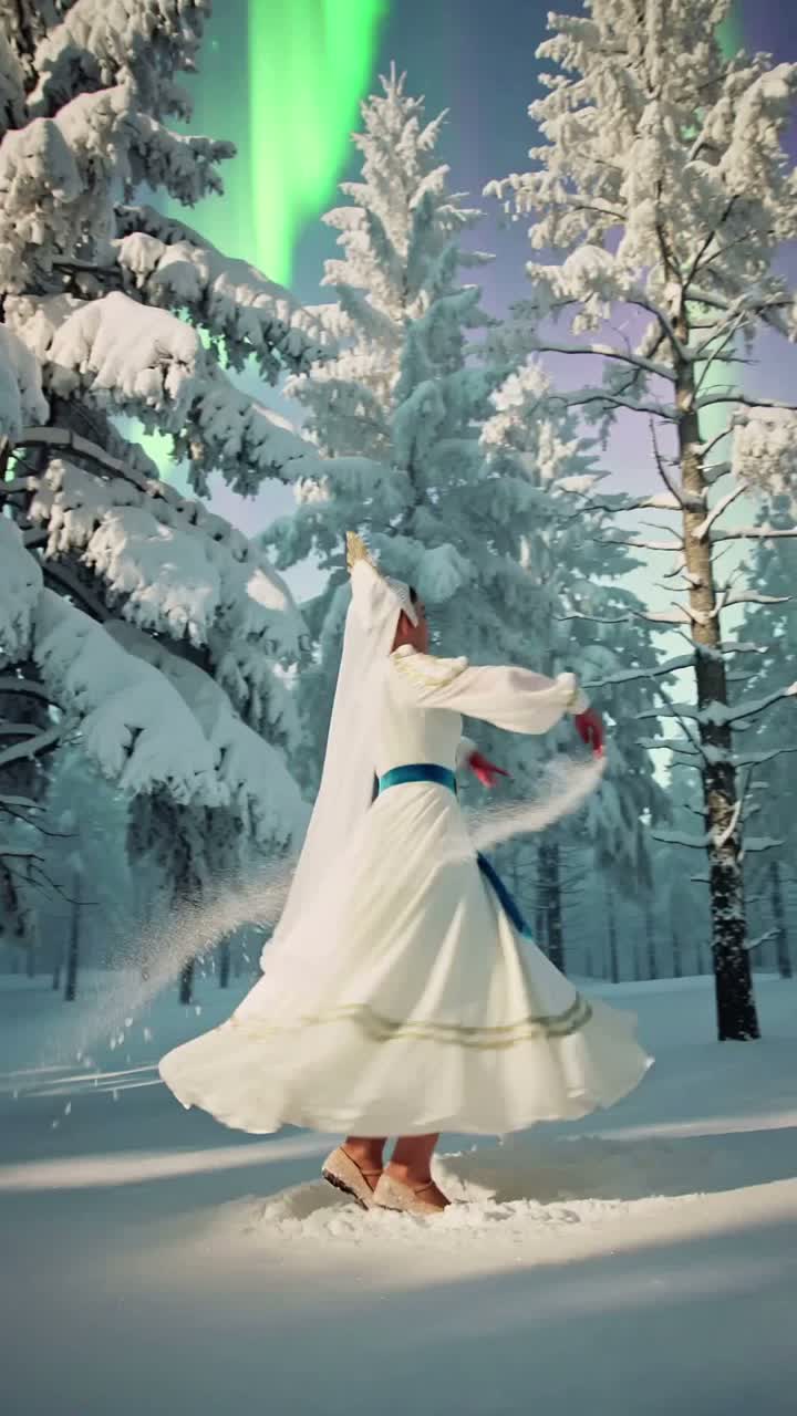 Russian winter artwork