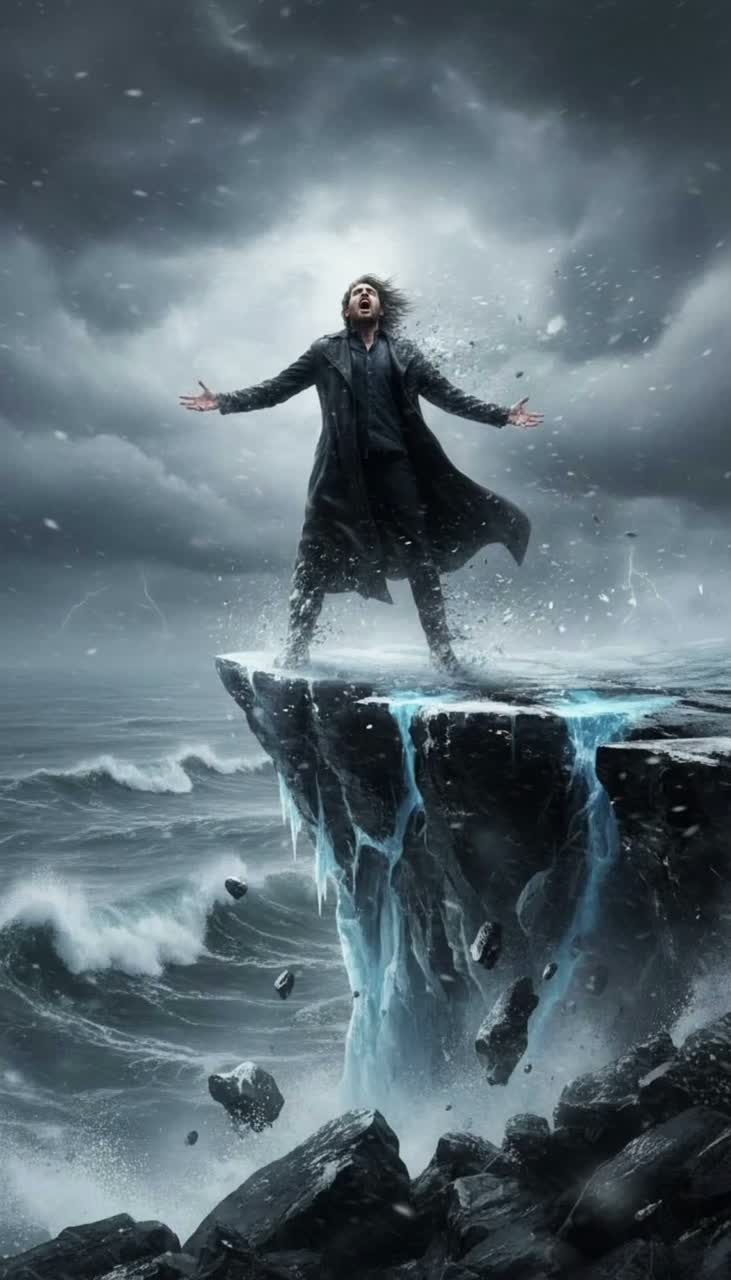 Glacial artwork