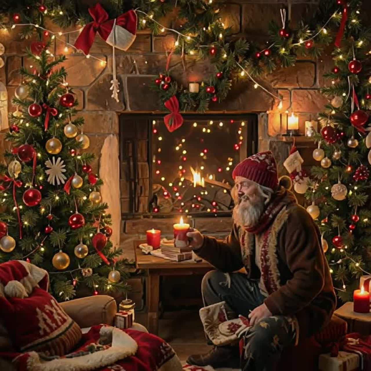 christmas lights (fav vs) artwork