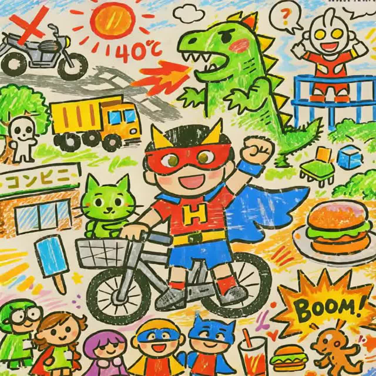 I am the Hero!「無免ライダー」参上! artwork