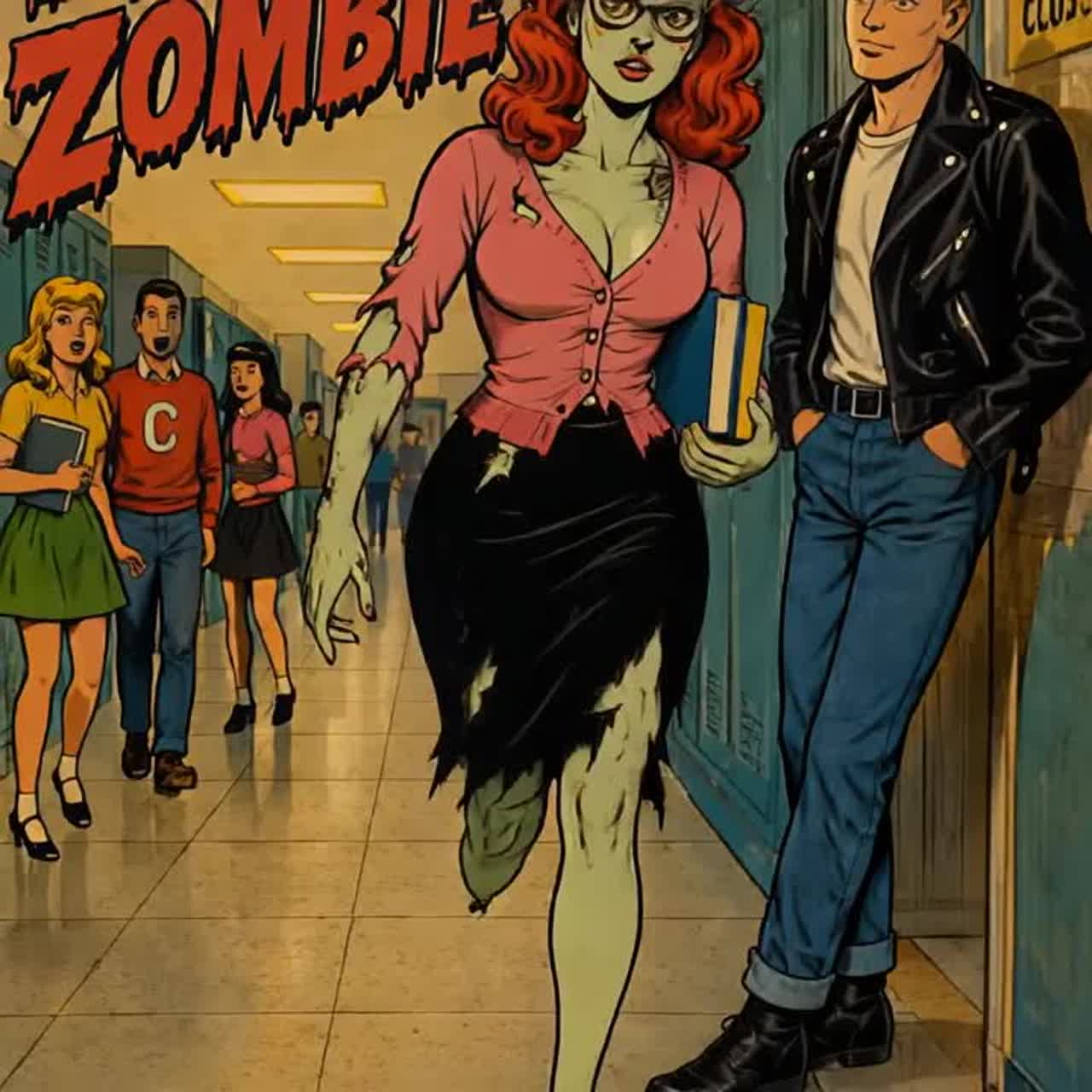 I Was A Teenage Zombie artwork