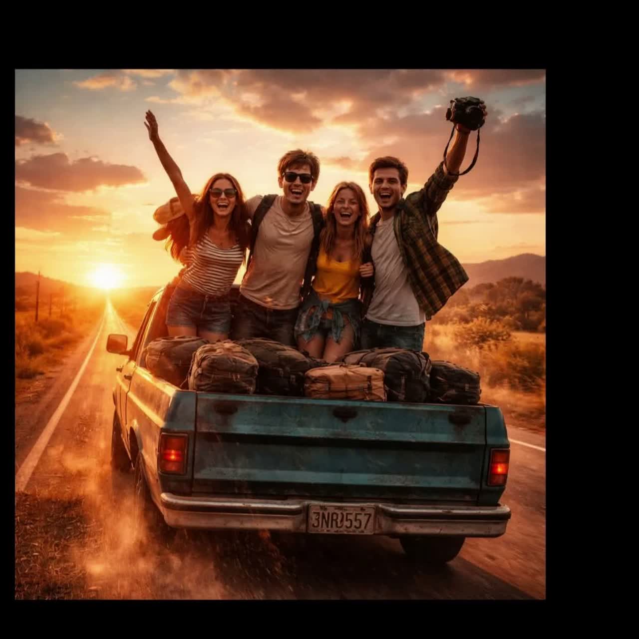 Five Hearts, One Highway artwork