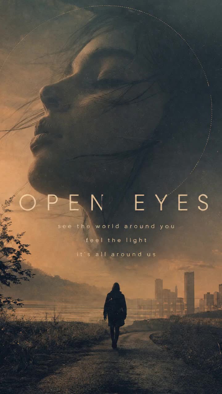 open eyes