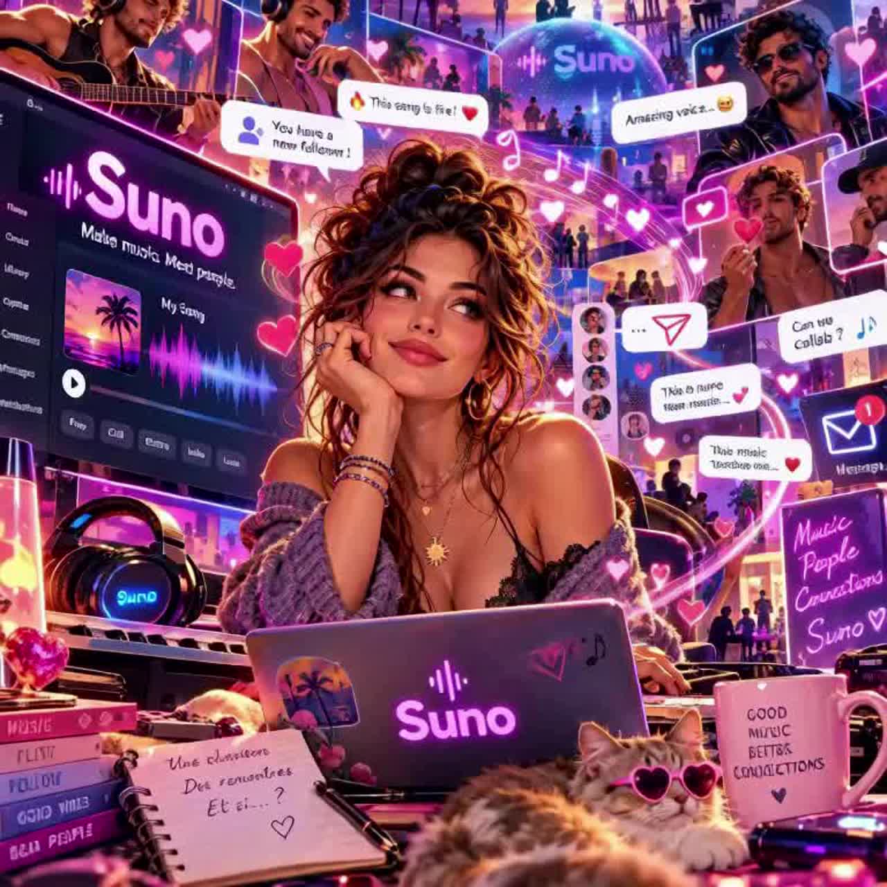 Suno Dating Club - Fra artwork