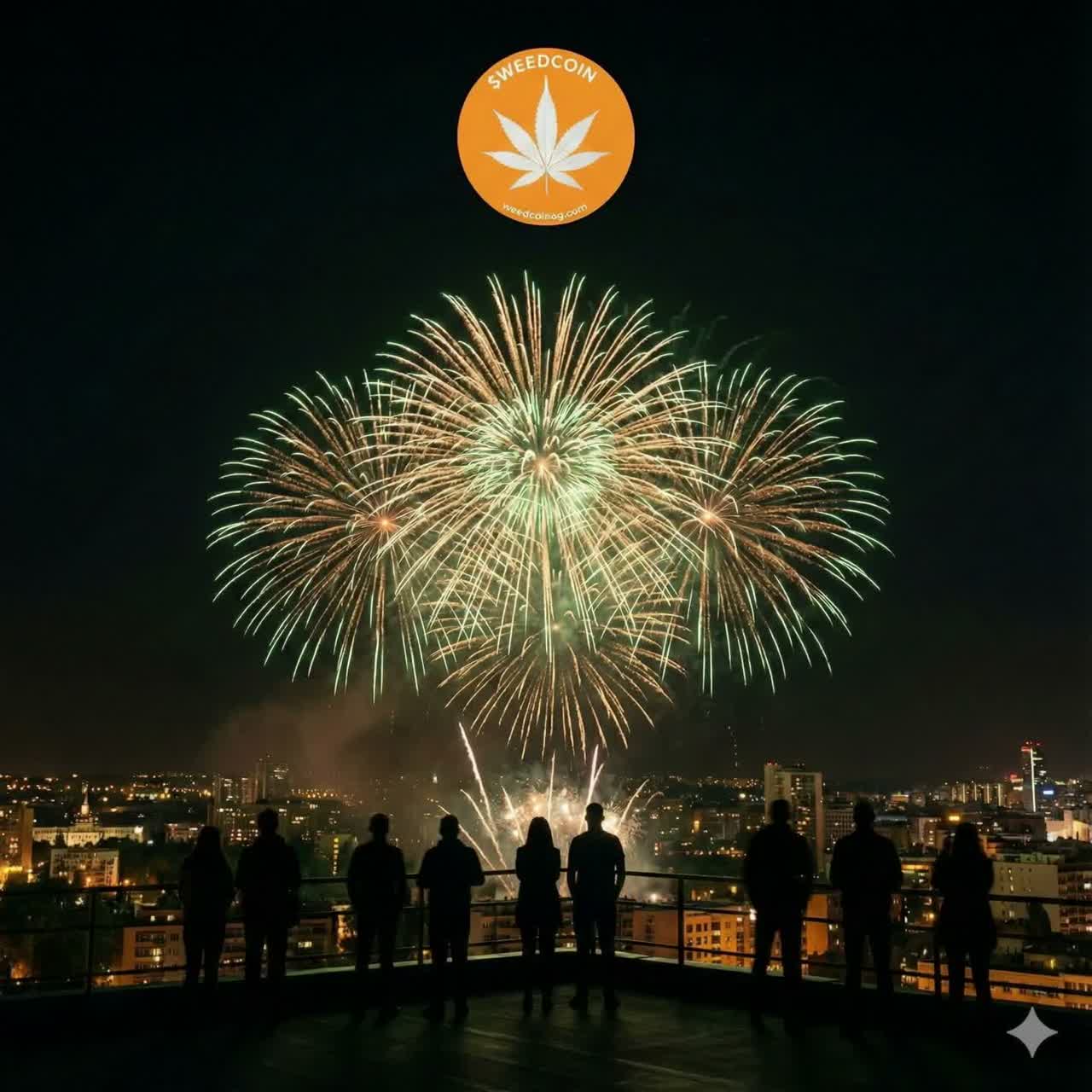 Weedcoin, like bitcoin but way Higher. artwork