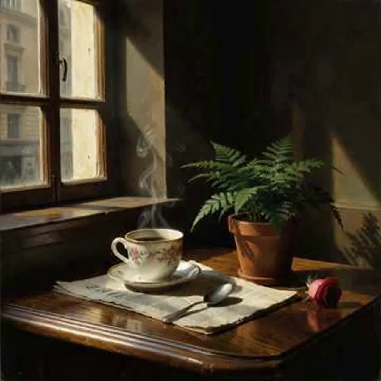 Cafe an der Ecke artwork