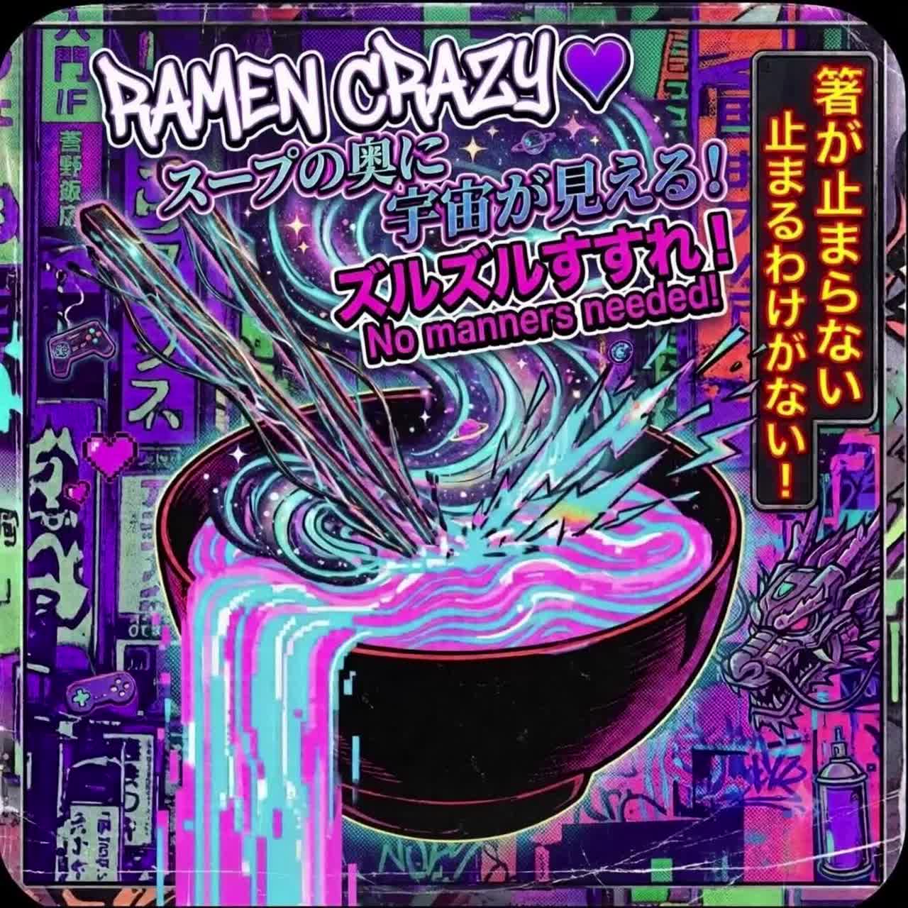 Ramen Daisuki Rock artwork