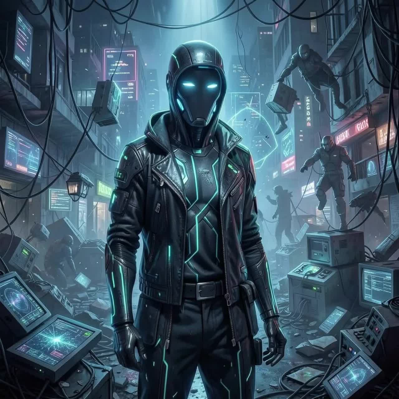 Digital Ghosts of the Fall artwork