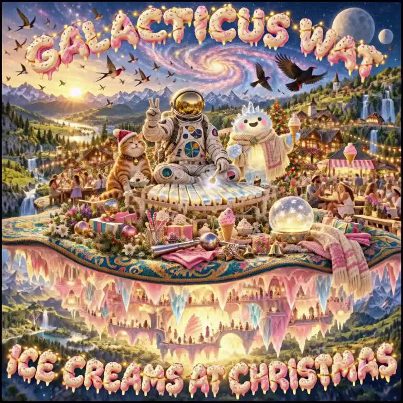 6. Ice Creams at Christmas artwork