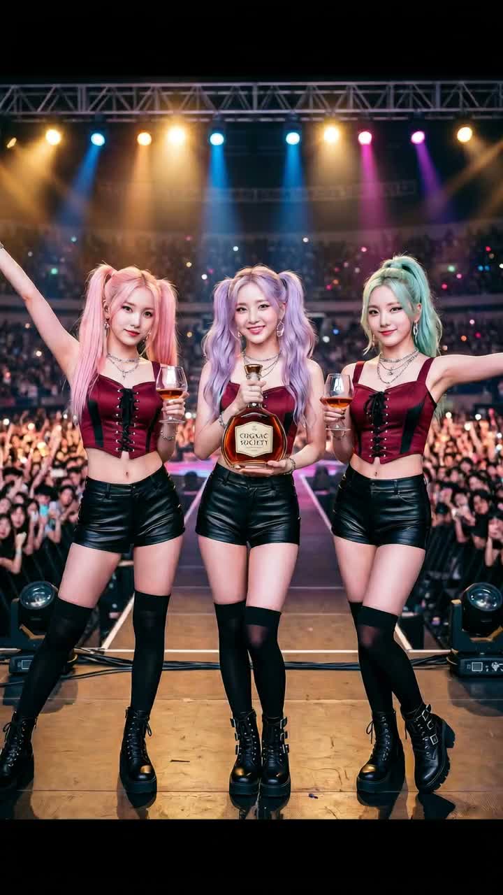 K-POP the cognac (세상은 우리의 것이다!) artwork