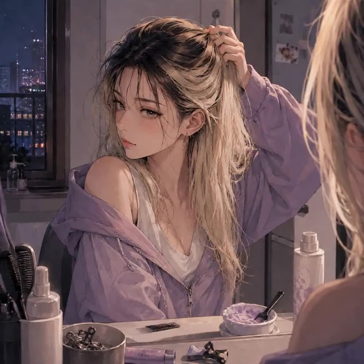 髪プリンにも人権ください artwork