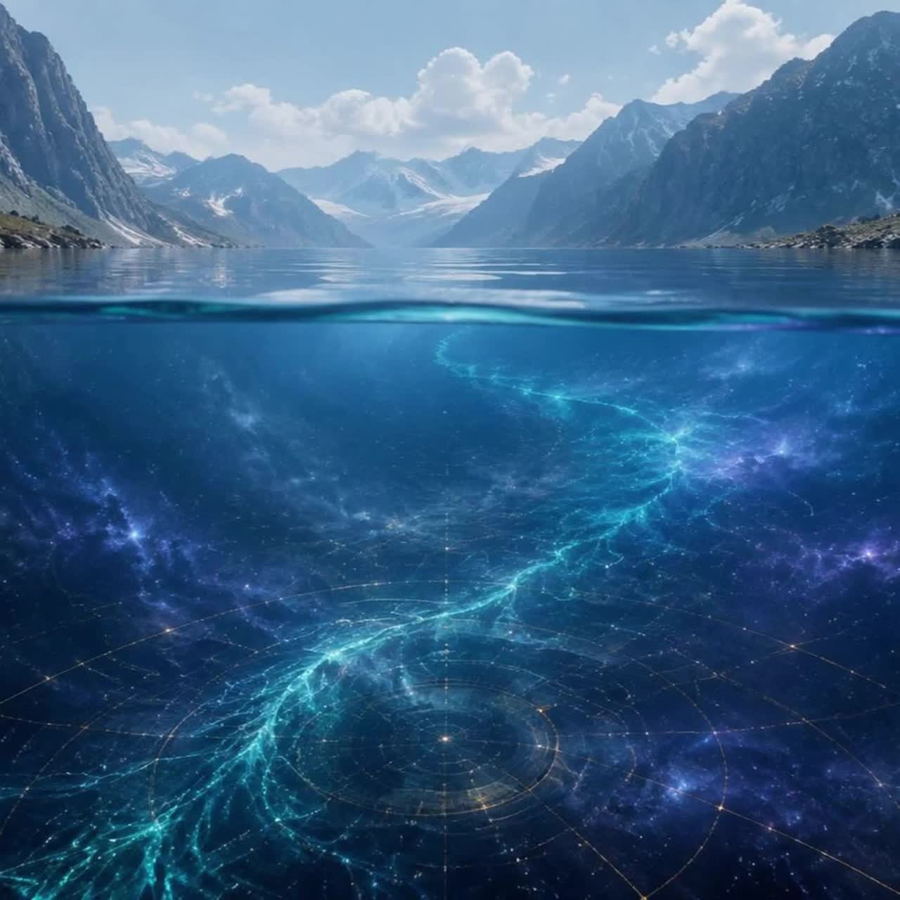 The Lake Beneath the Signal | Submerged Chillwave & Cinematic Trip-Hop artwork