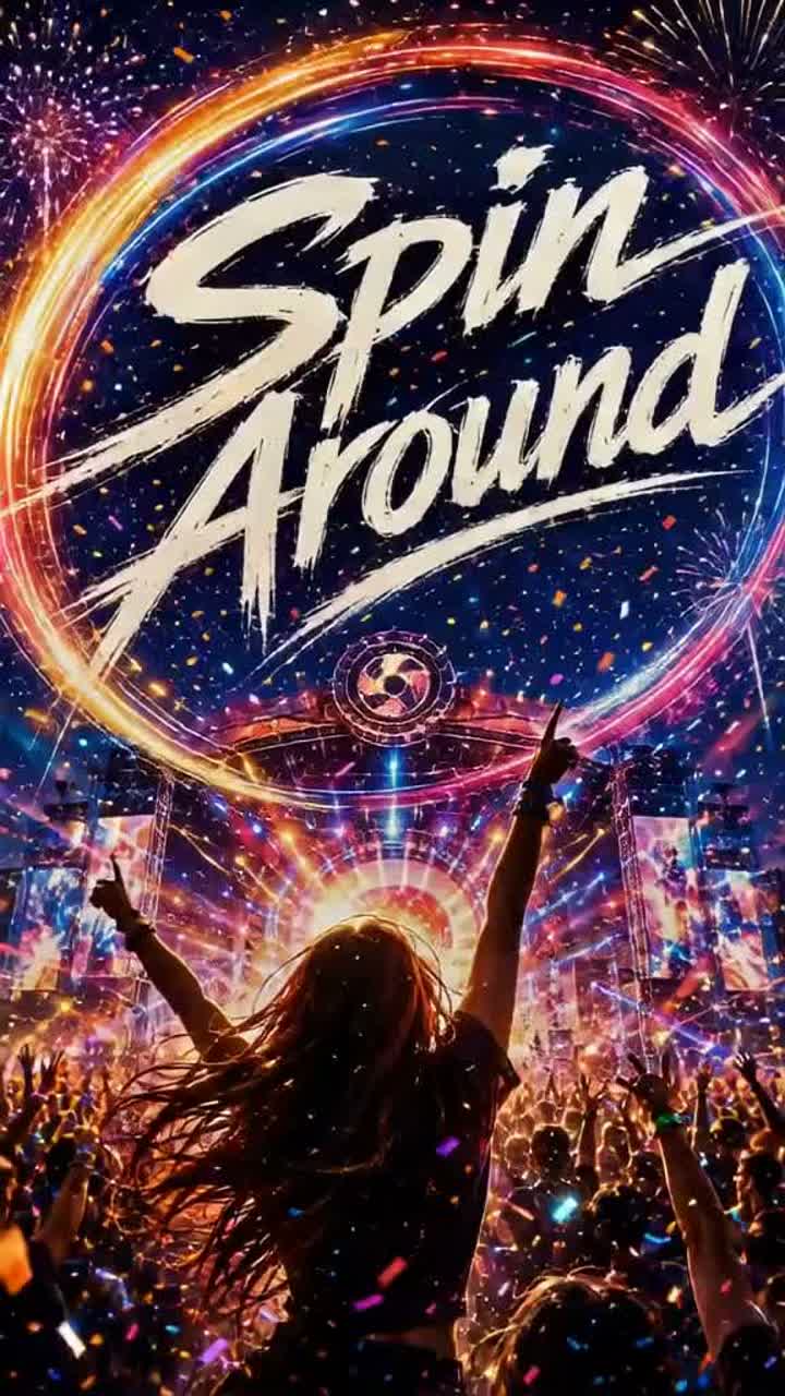 61. Spin Around ～the World is turning underneath my feet～ artwork