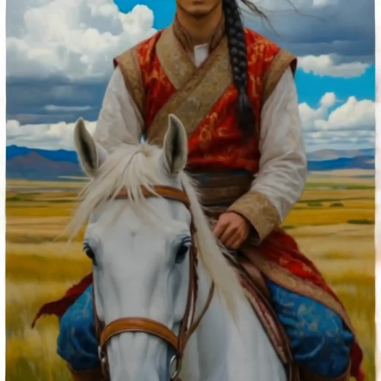 Чылыг салгын биле долу ай. artwork