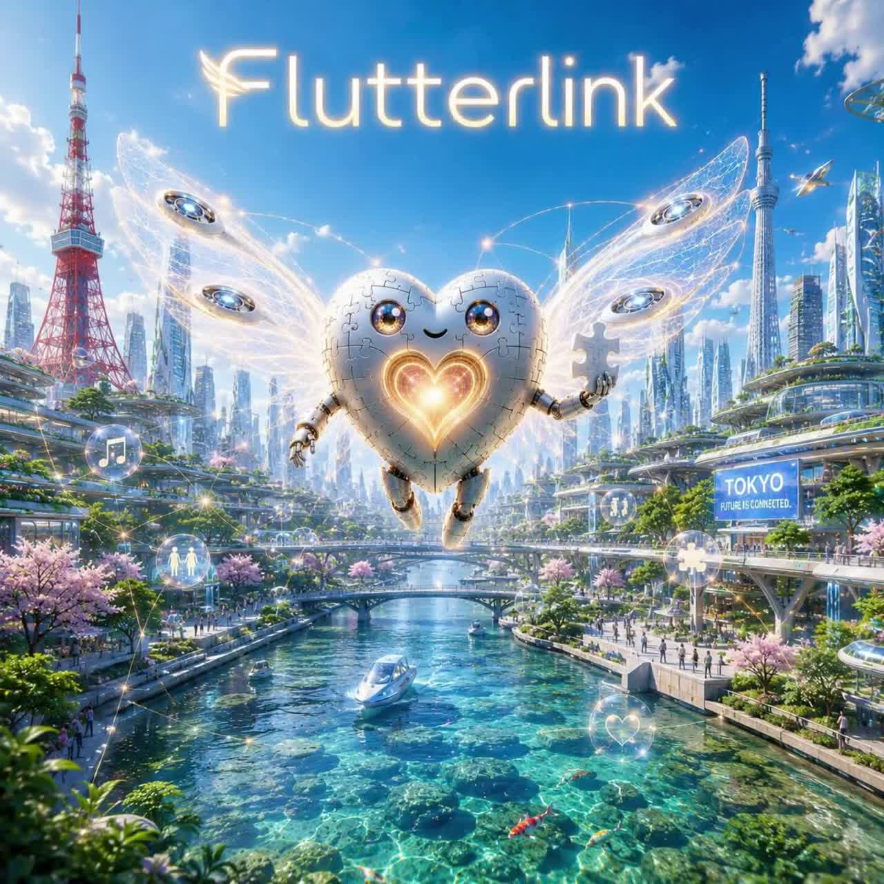 〝Flutterlink〟 artwork