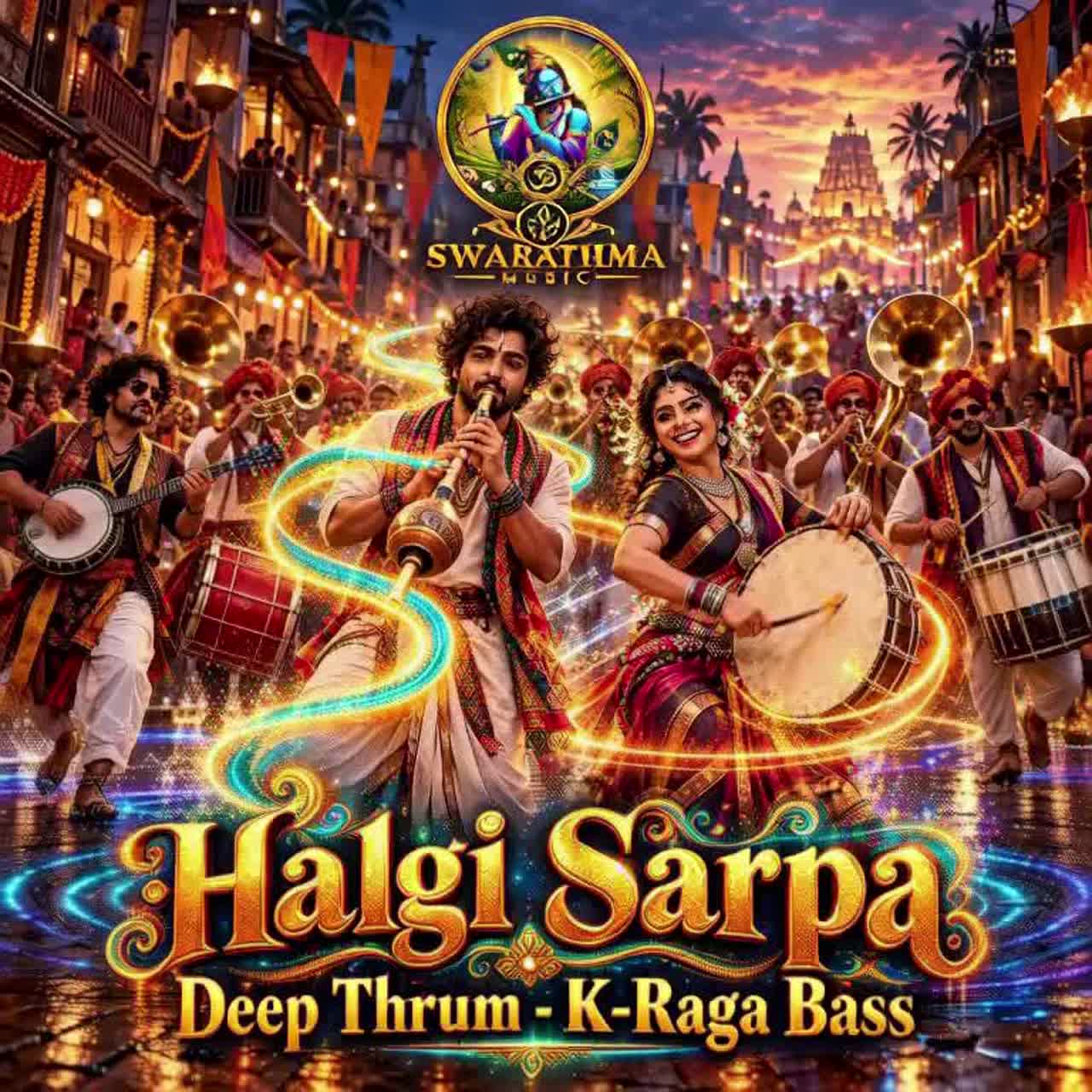Halgi Sarpa - Deep Thrum - K-Raga Bass artwork