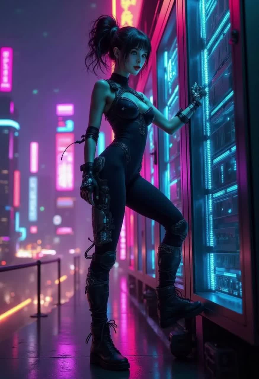 Neon Horizon Drive by Nova artwork
