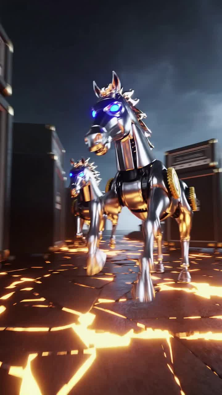 Chevaux mécaniques (V2) artwork