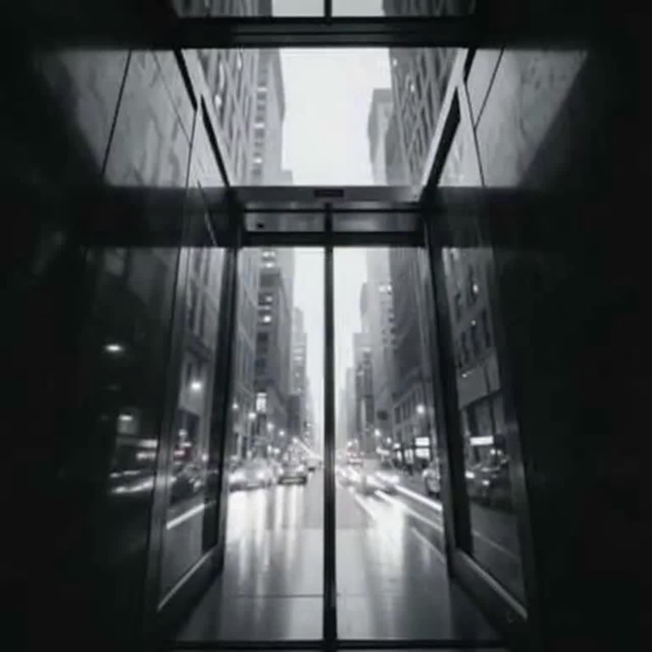 Transparent Autonomous Vehicles Transparent Elevator by ハーマー | Suno