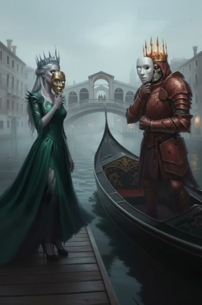 Masquerade of the Living Dead artwork