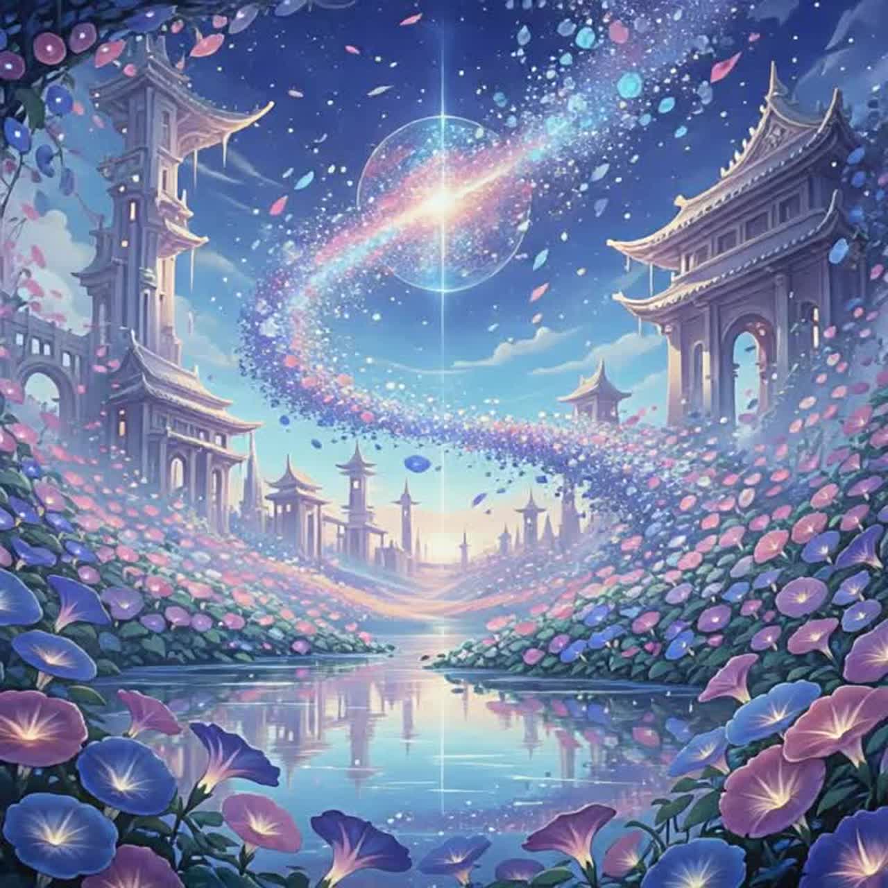 朝顔揺蕩う那由多へ artwork
