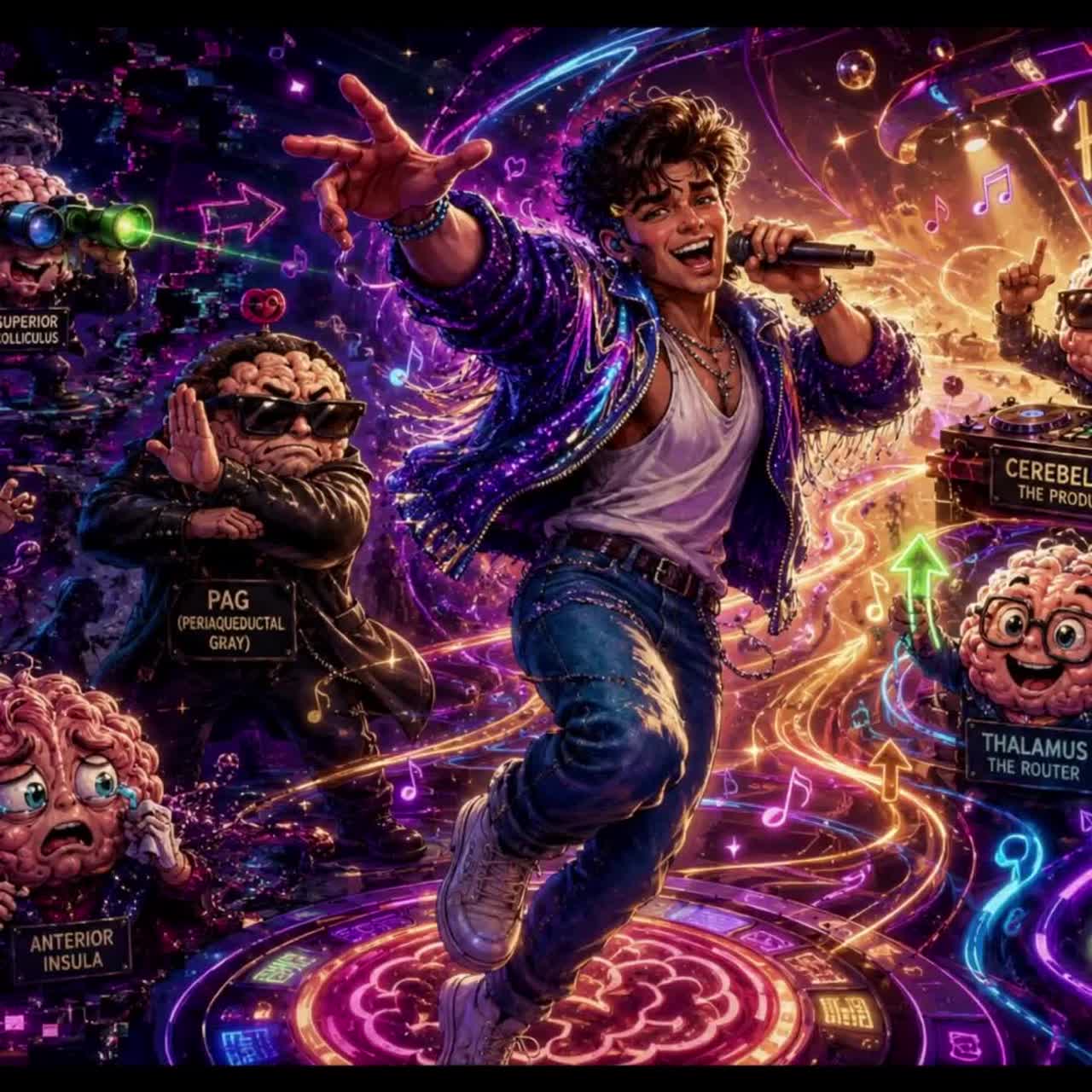 Backstreet Brains PT 2 Here, Now, Somehow The Brain Learns Again artwork