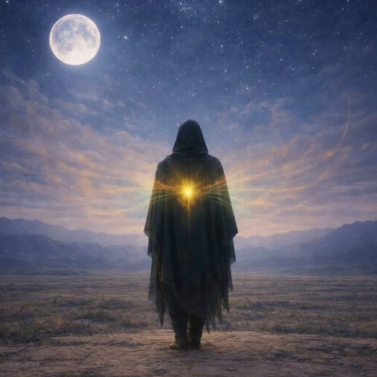 When the Fire Looked Back | Full Moon Reckoning artwork