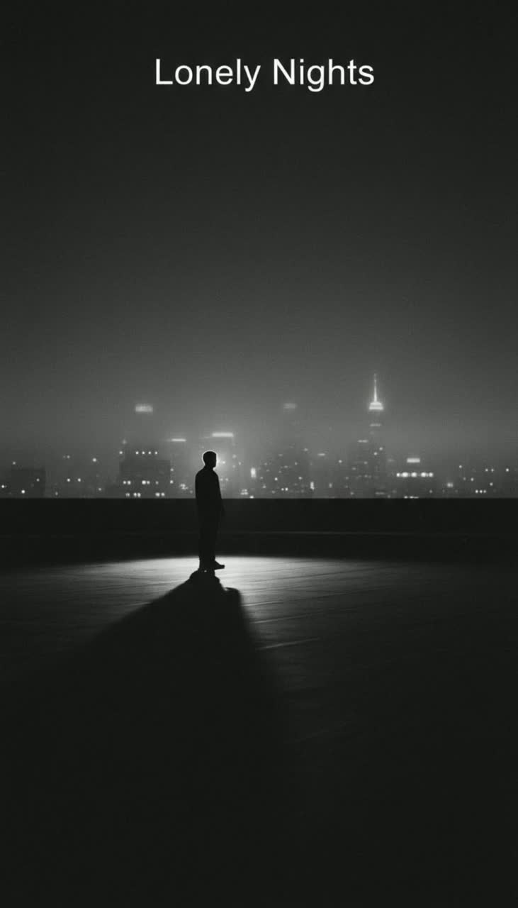 BOHVNNON -LONELY NIGHTS artwork