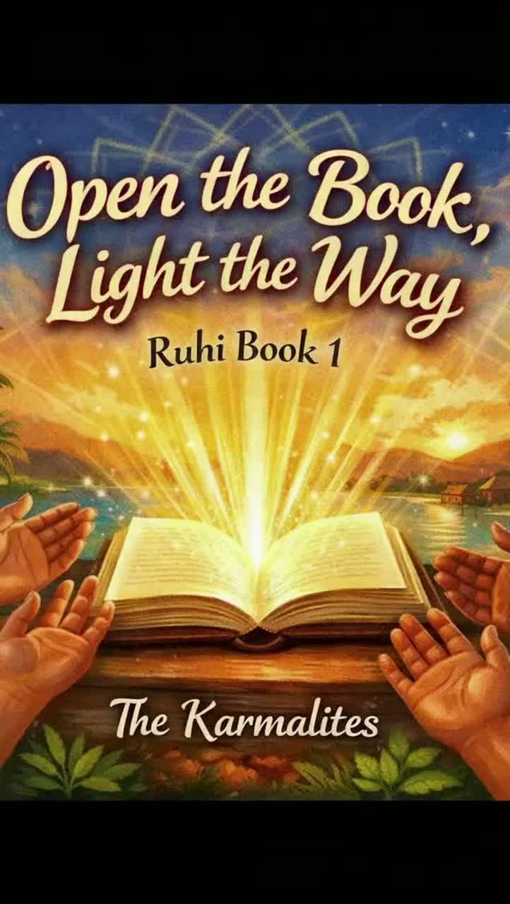 “Open the Book, Light the Way”, Ruhi Book 1 - The Karmalites artwork