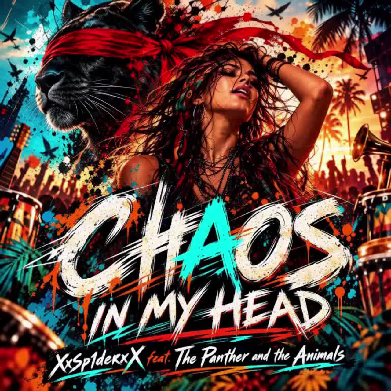 Chaos in my Head (feat. The Panther and the Animals) artwork