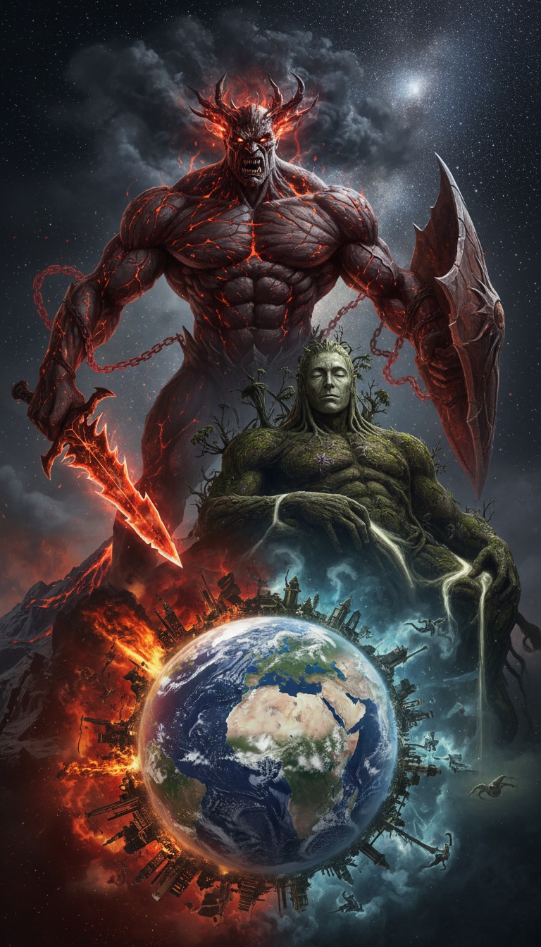 Wrath and Sloth artwork
