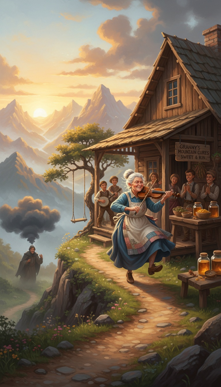4. Granny’s Jig on the Mountain artwork