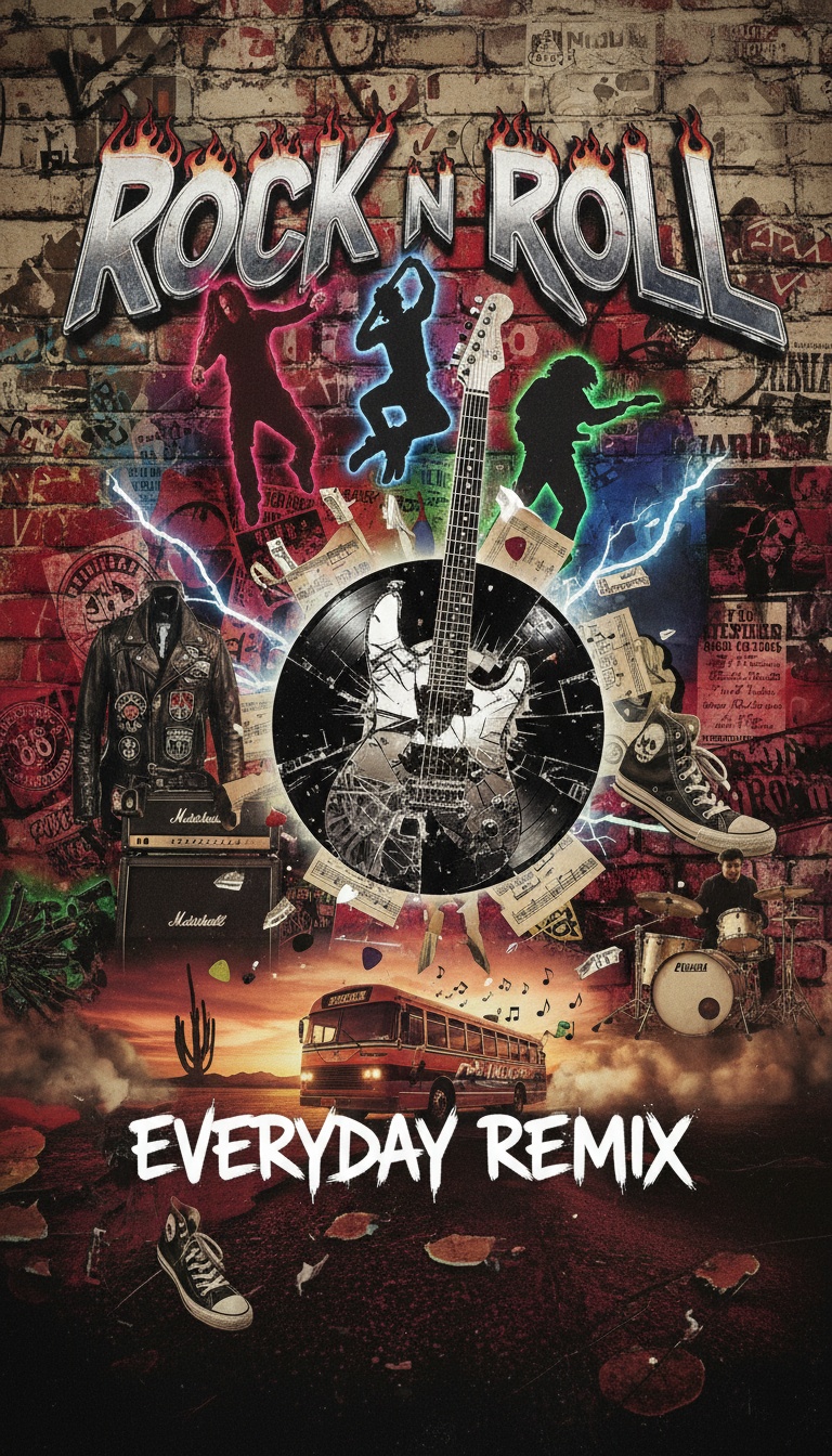 Rock'n Roll Everyday ๐ธ๐ค๐ผ#rockwโฆ x workspace202604504 (Remastered x2) (Mashup)