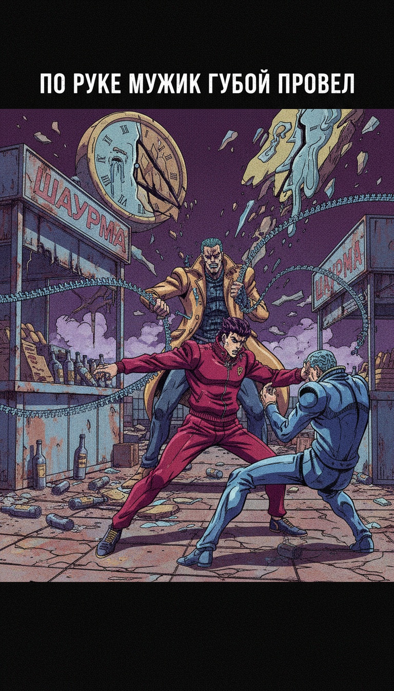ПО РУКЕ МУЖИК ГУБОЙ ПРОВЕЛ artwork