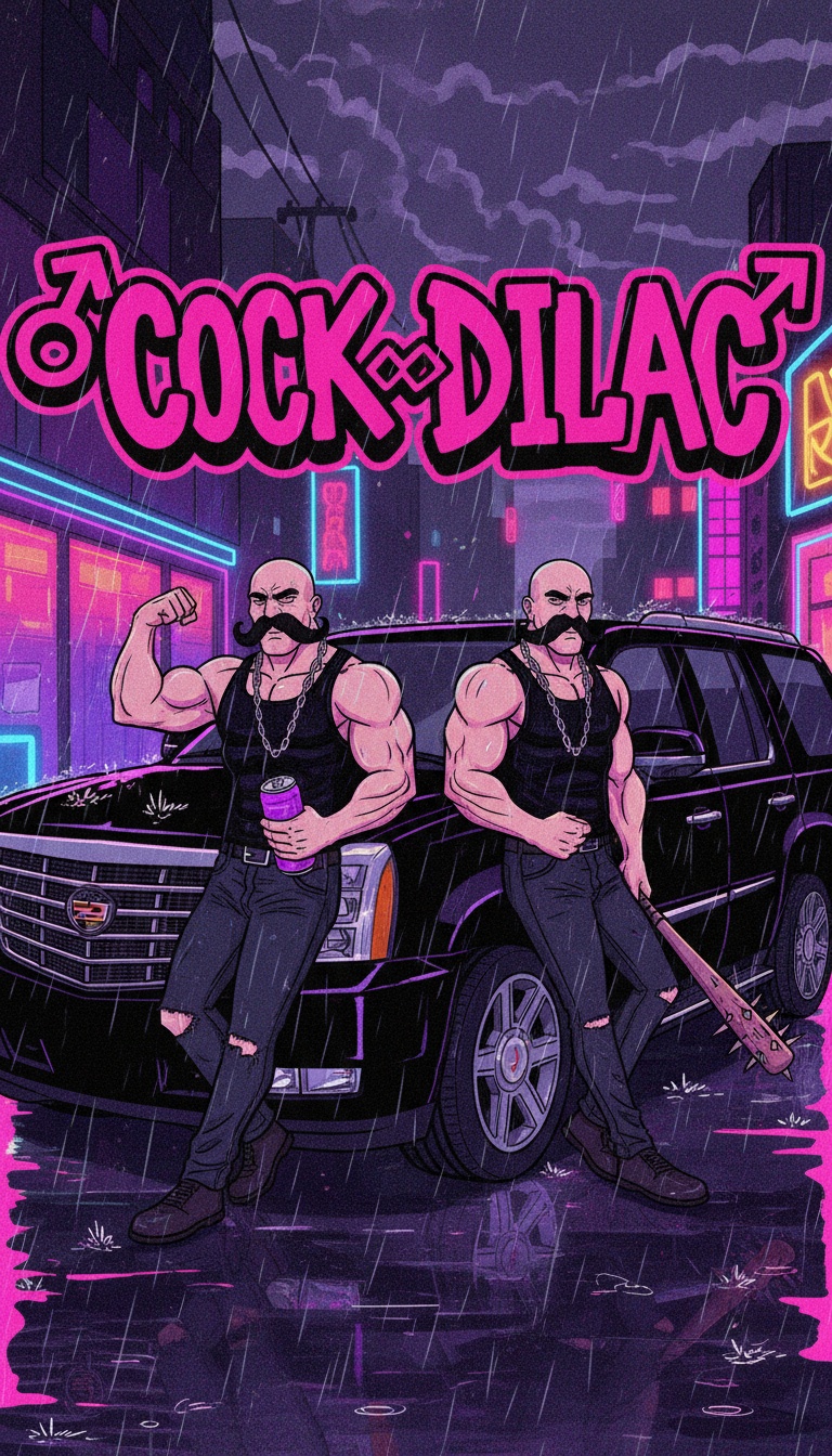 ♂COCK∞DILAC♂ artwork