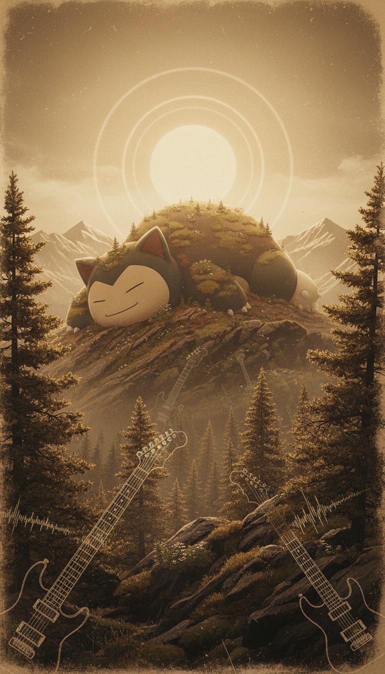 WHERE THE GIANT SLEEPS😴- SNORLAX