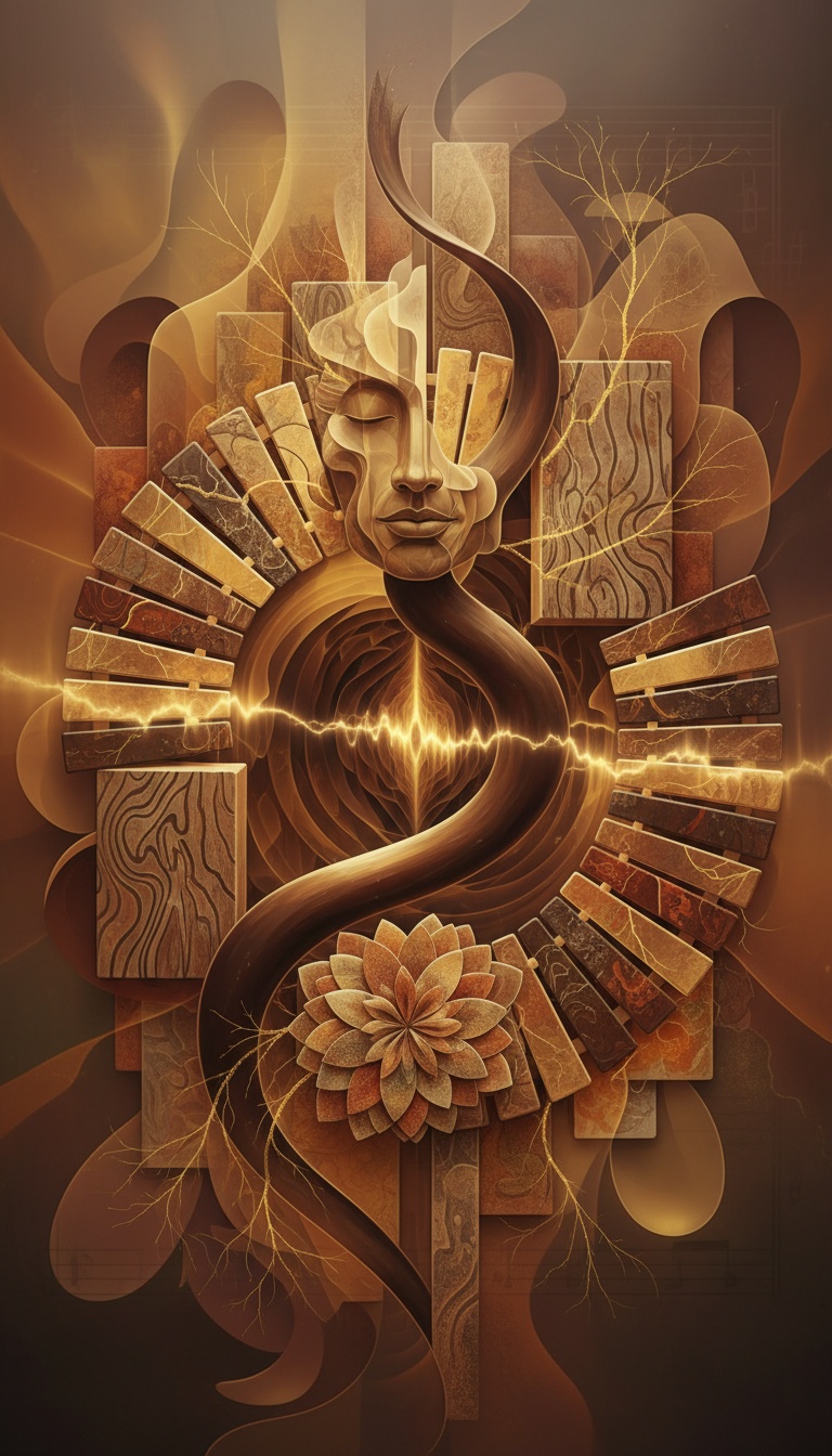 Woodblocks Past Y artwork
