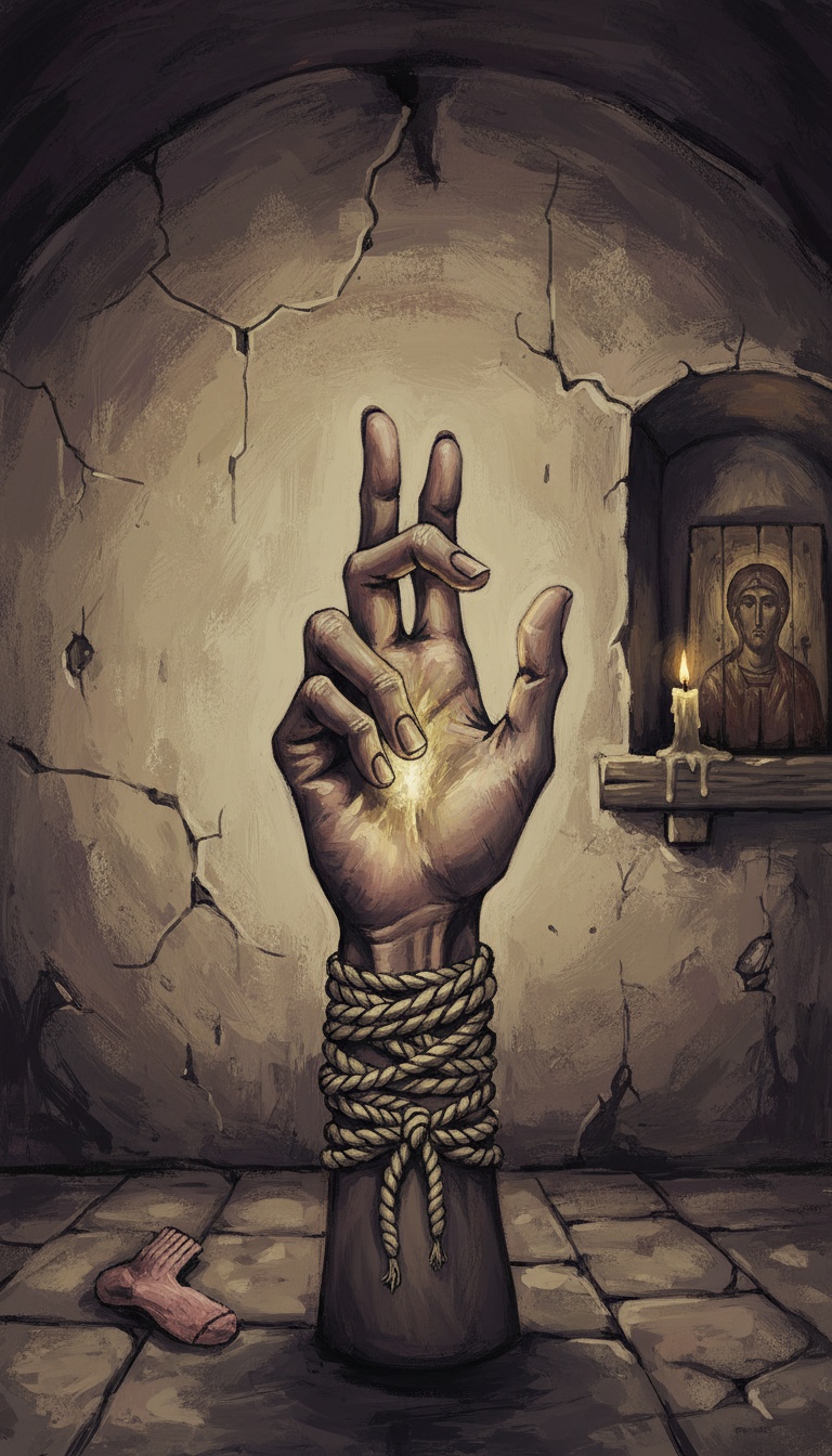 Рука целомудрия artwork