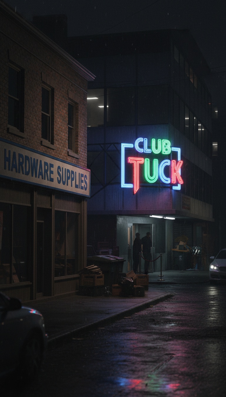 the CLUB tuck artwork