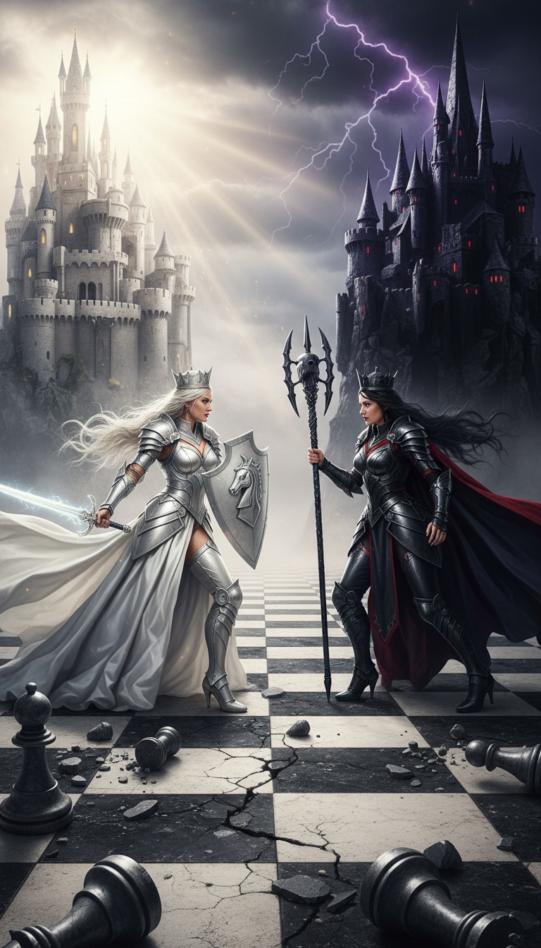 White Queen Down artwork