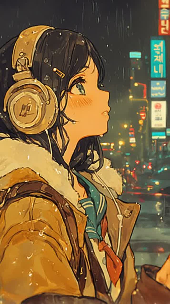 네온이 번진 밤 artwork