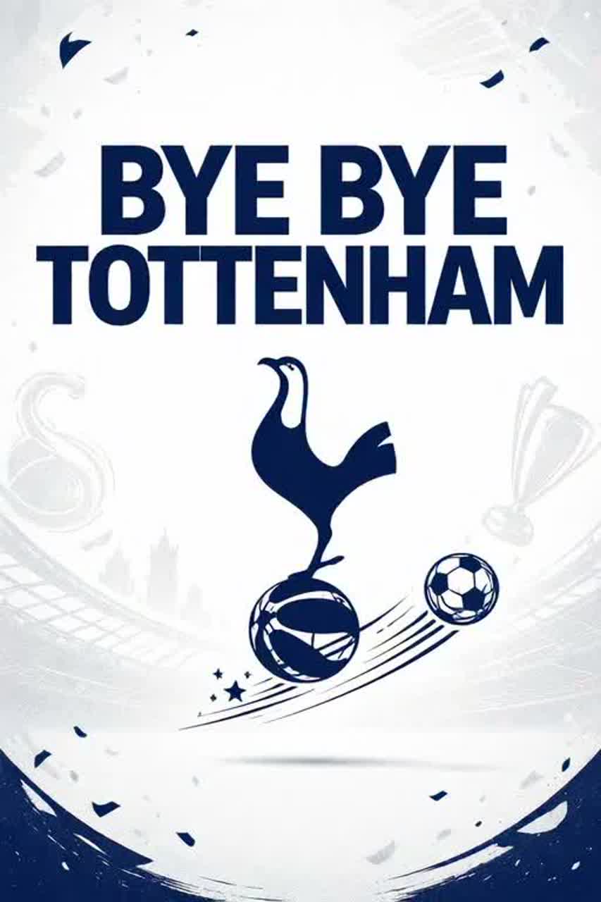 Bye Bye Tottenham | Reggae artwork