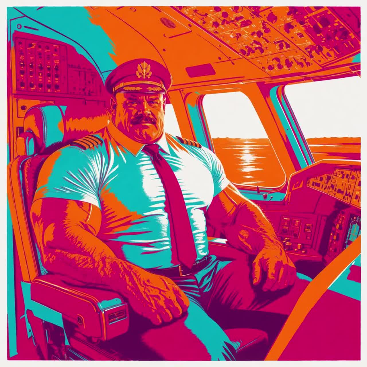 Touching Down artwork